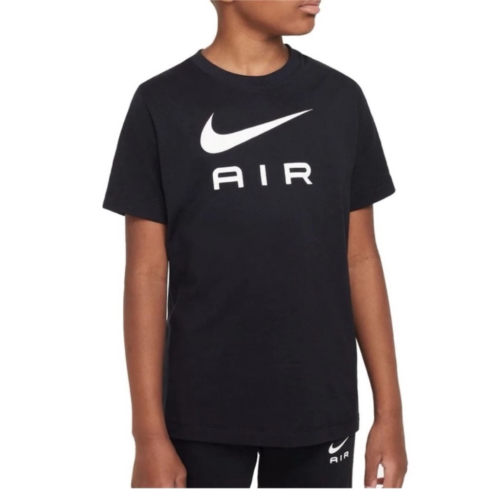 Boys Nike Air Black Tee - Large